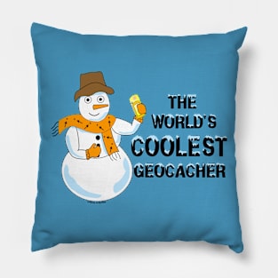 World's Coolest Geocacher Pillow
