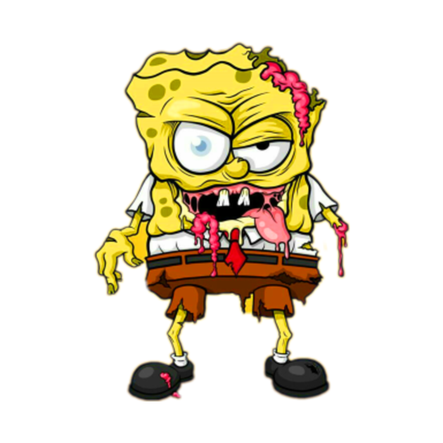 Spongebob Zombie - Spongebob Squarepants - Crewneck ...