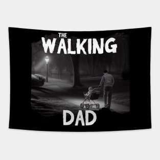 The Walking Dad - Walks In The Park With A Stroller Tapestry