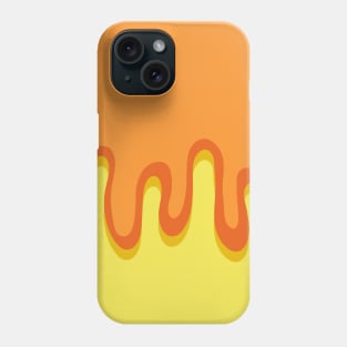 The Sludge - Orange & Yellow Phone Case