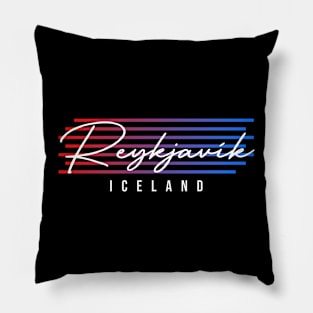 Reykjavík Iceland Souvenir Gift Pillow