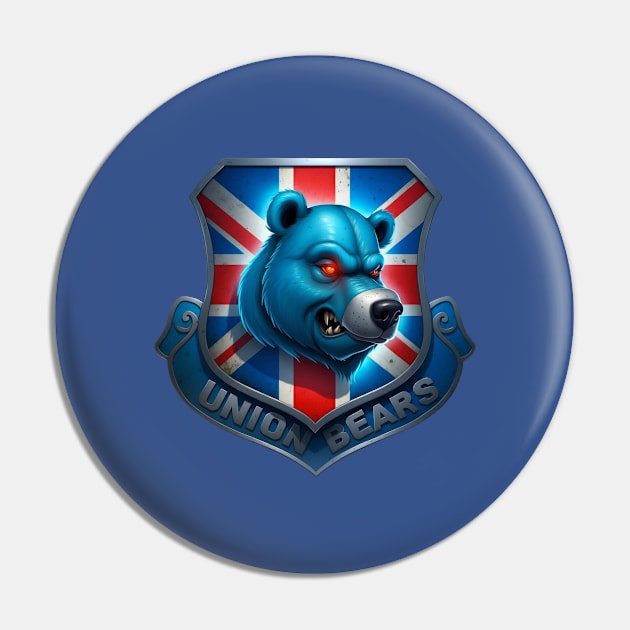 Union Bears Pin by Providentfoot