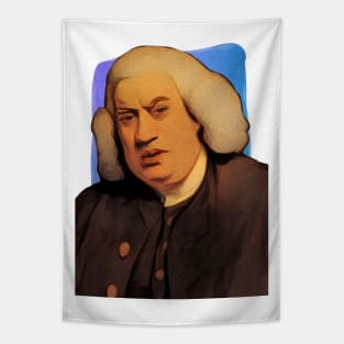 English Writer Samuel Johnson illustration Tapestry