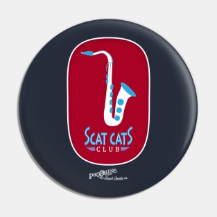 Scat Cat's Club Pin