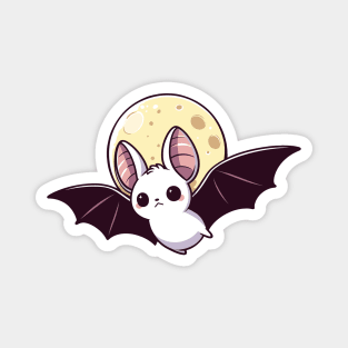 white bat simplified Magnet