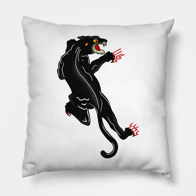 Panther Pillow by kmtnewsman