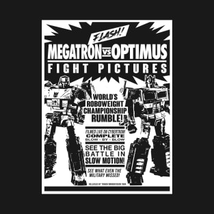 Transformers - Gen 1 - Fight poster 3.0 T-Shirt