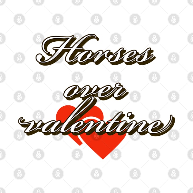 Horses over valentine by Imaginate