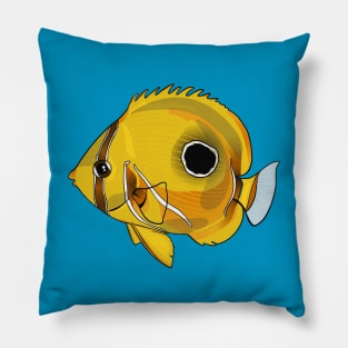 Eclipse Butterfly Fish Pillow