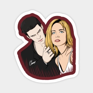 Buffy and Angel Magnet