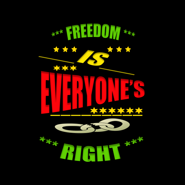 Freedom,human right by alzo