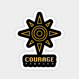 Digimon Crest of Courage Magnet