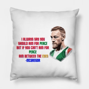 Conor Mcgregor Quotes Pillow