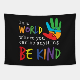 Be Kind - Autism Awareness Tapestry