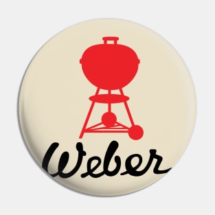 Grill Giants Weber Classic Vintage Red Kettle Pin