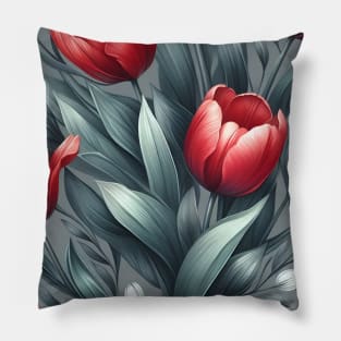 Tulip Flower Pillow