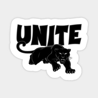 Unite - Black Panther Party - Panther logo tribute Magnet