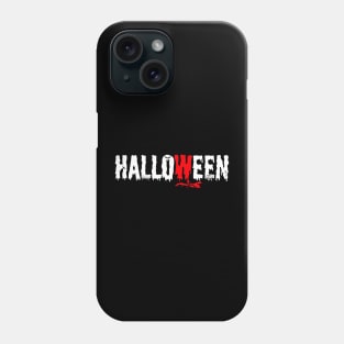 Halloween Typography Phone Case