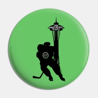 Women's Pro Hockey Seattle Space Needle Pin