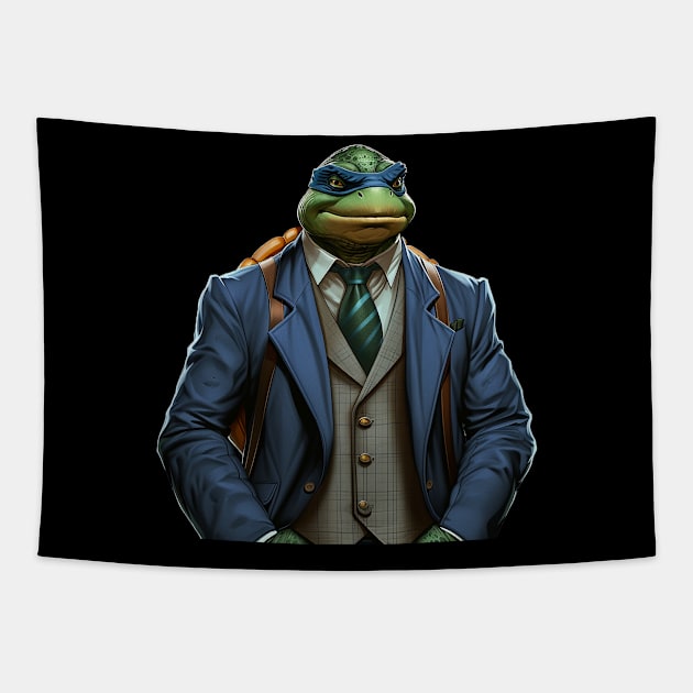 leonardo Tapestry by Ninja banana