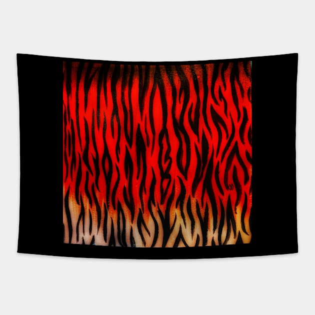 Tiger Stripes Tapestry by Matt Starr Fine Art