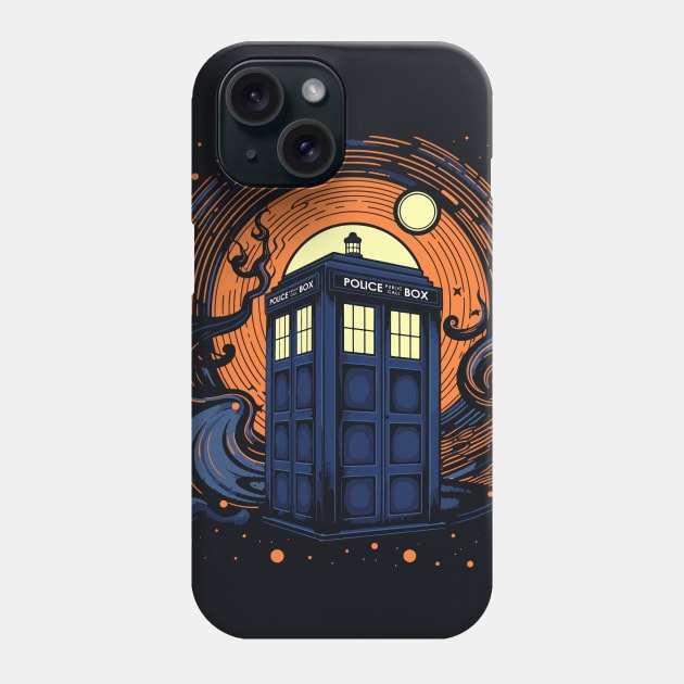 TARDIS -  Time And Relative Dimension In Space Phone Case by DesignedbyWizards