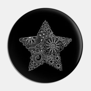 White Star Pin