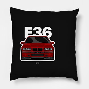 Lady Red E36 Pillow