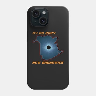 New Brunswick 2024 Total Solar Eclipse Phone Case