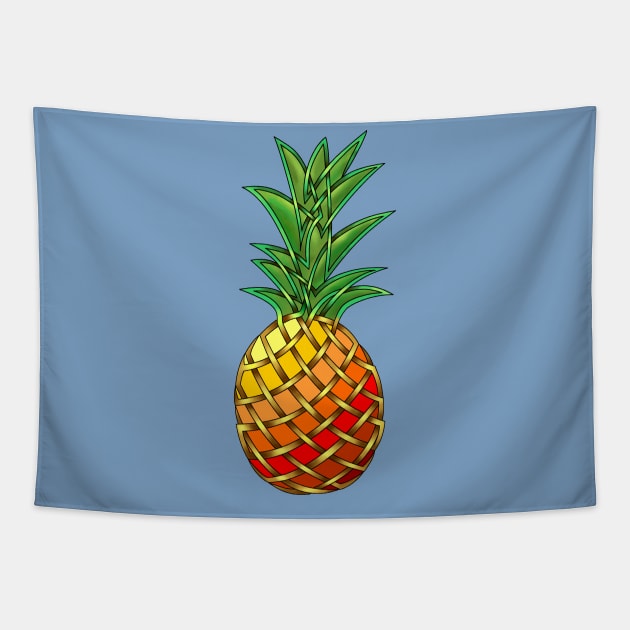 Pineapple Tapestry by KnotYourWorld4