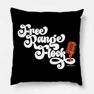 Free Range Flock for dark shirts Pillow