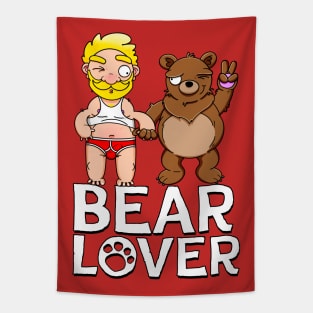 Bear Lover Blond Tapestry