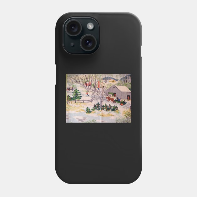 grandma moses Phone Case by QualityArtFirst