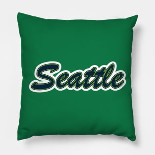 Football Fan of Seattle Pillow