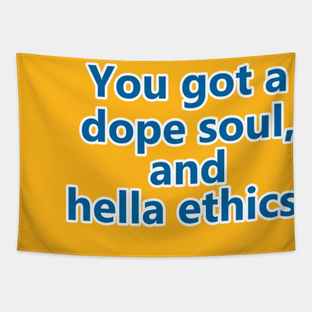 Hella Ethics Tapestry by Superbly