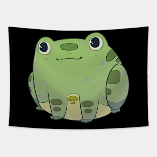 Chibi Frog Sitting Tapestry