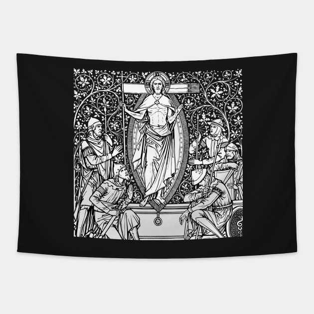 Resurrection II Tapestry by DeoGratias
