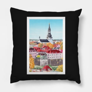 Tallinn, Estonia Pillow