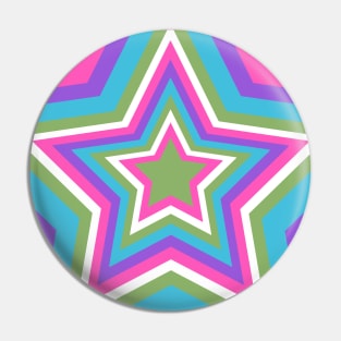 Vibrant Star Pin