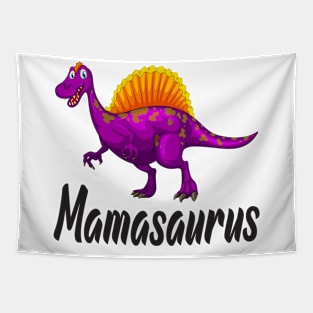 Mamasaurus Dinosaur Mom Tapestry