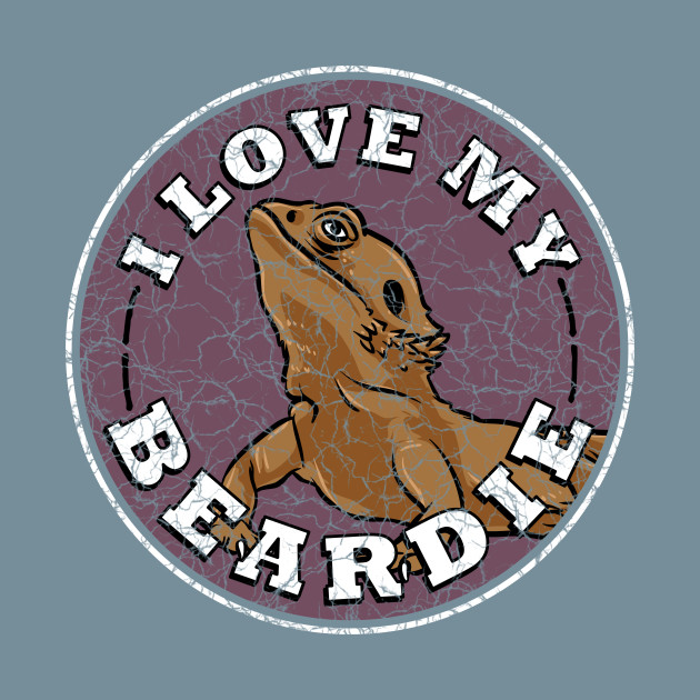 Disover I Love my Bearded Dragon for Lizard Owner - Bearded Dragon Lover - T-Shirt