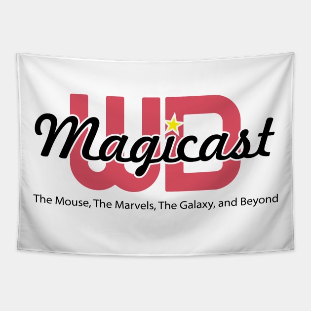 WD Magicast Front Tapestry by WD Magicast