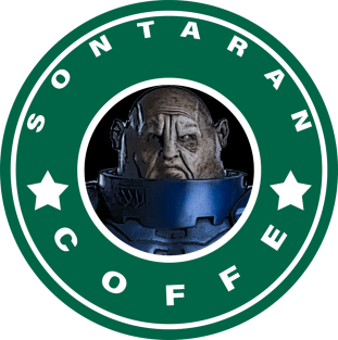 Sontaran Coffee Magnet