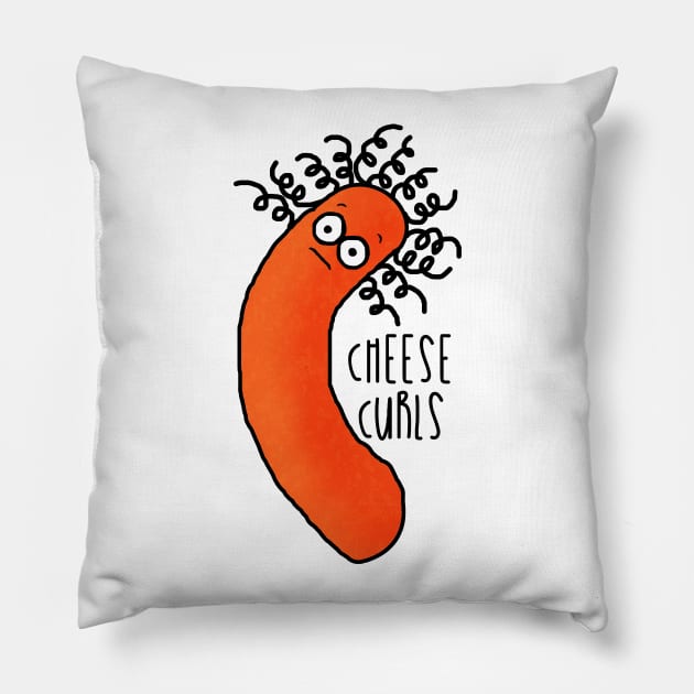 Cheese Curls Pillow by TTLOVE