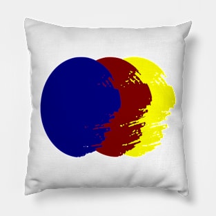 Three Colours Design Pillow