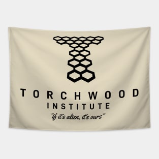 Torchwoood Institute dr who Tapestry