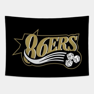 Philadelphia 86ers - 76ers Tee Tapestry