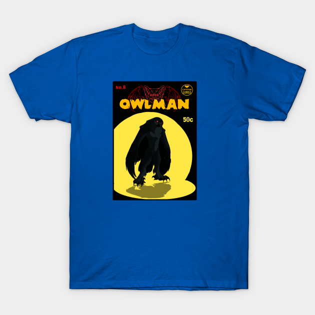 Discover OWLMAN CRYPTID - Owlman - T-Shirt