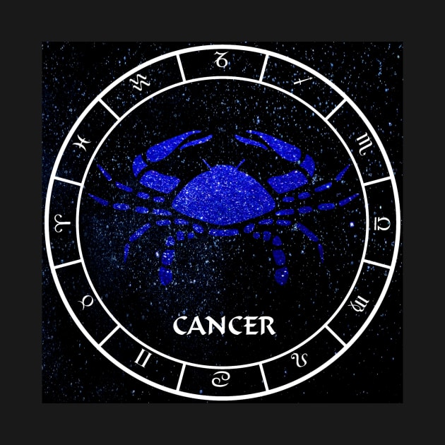 Cancer - Zodiac Sign by KimberlyFizzArt