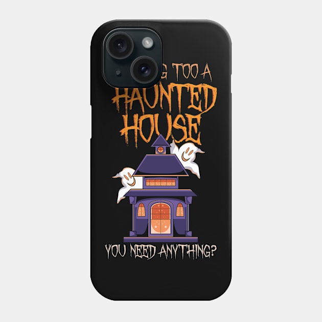 Ghost Hunting - Haunted House Party Gift Phone Case by Fresan